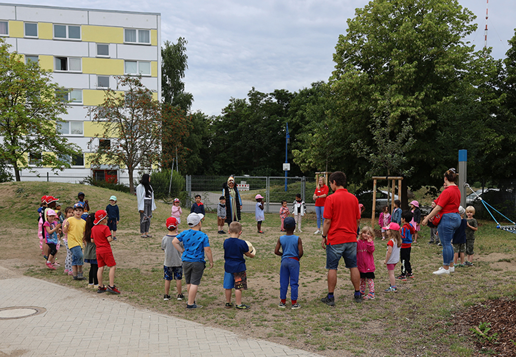 Besuch von Stefanie Drese