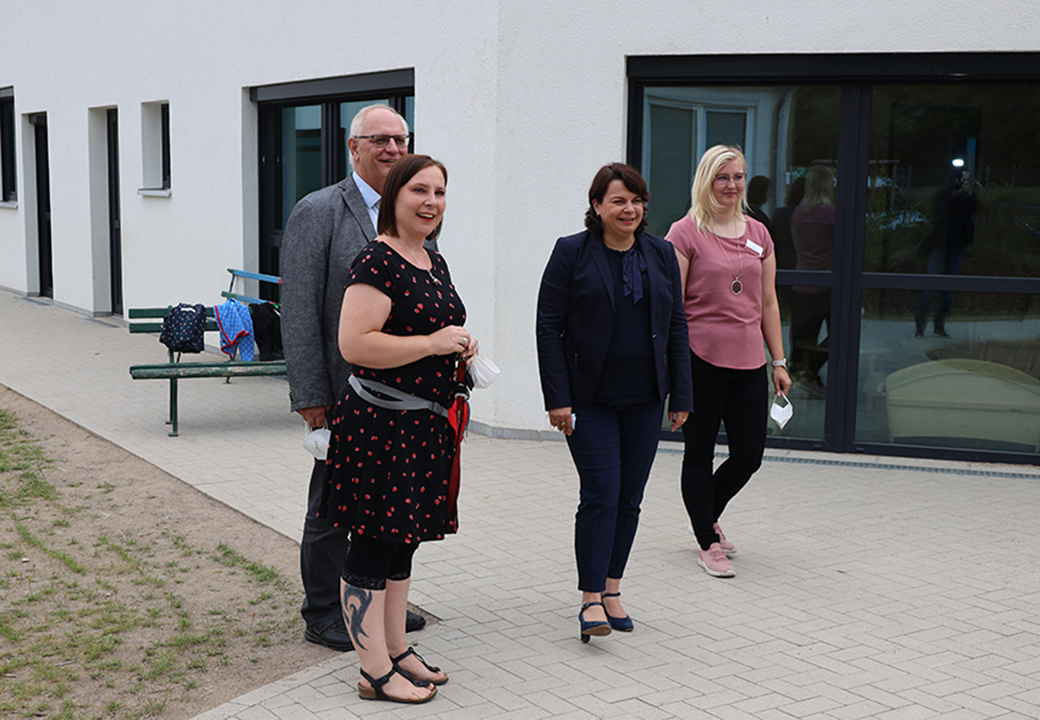 Besuch von Stefanie Drese