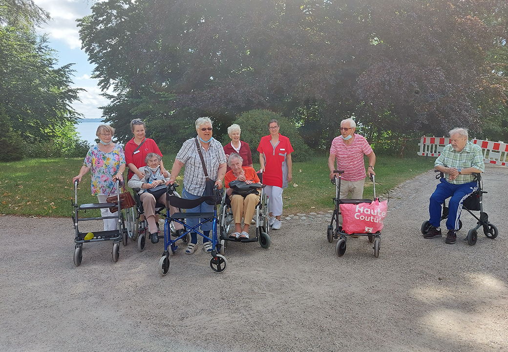 Tagespflege erkundet Schloss Wiligrad
