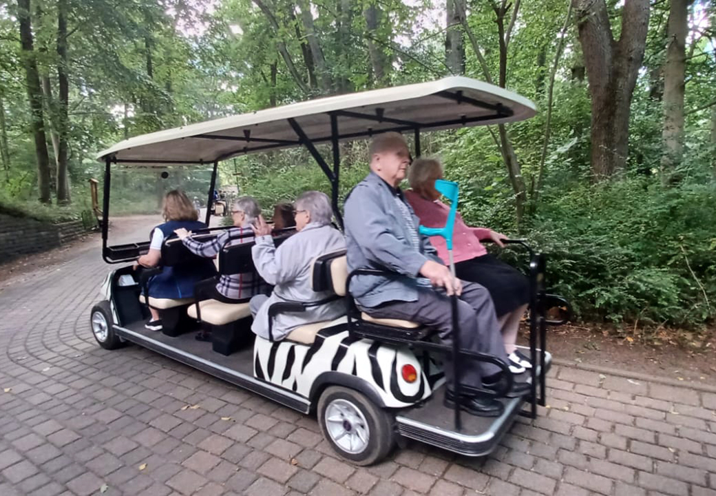 Mobil durch den Schweriner Zoo
