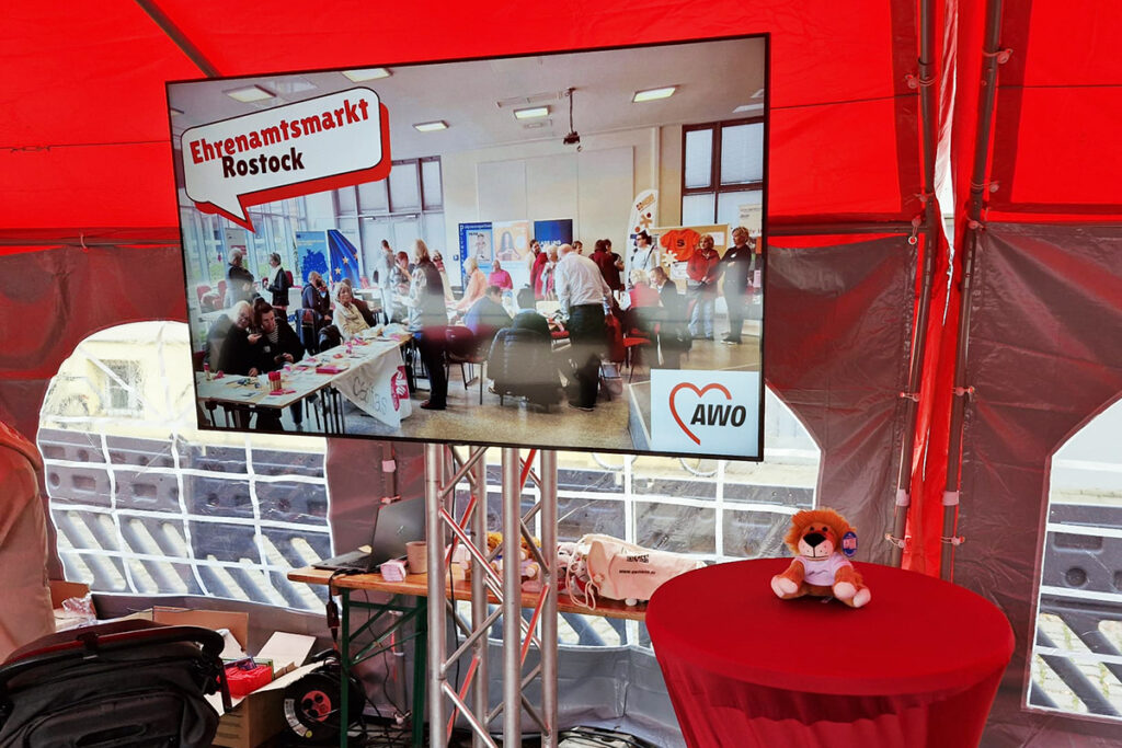 Eine Veranstaltung der AWO in Rostock