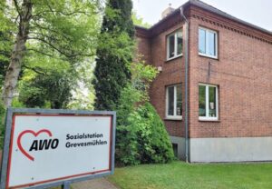 Exterior view of AWO Sozialstation Grevesmühlen building