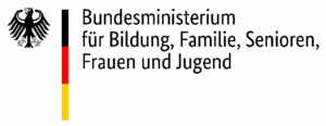 Logo des Bundesministeriums für Bildung, Familie, Senioren, Frauen und Jugend.